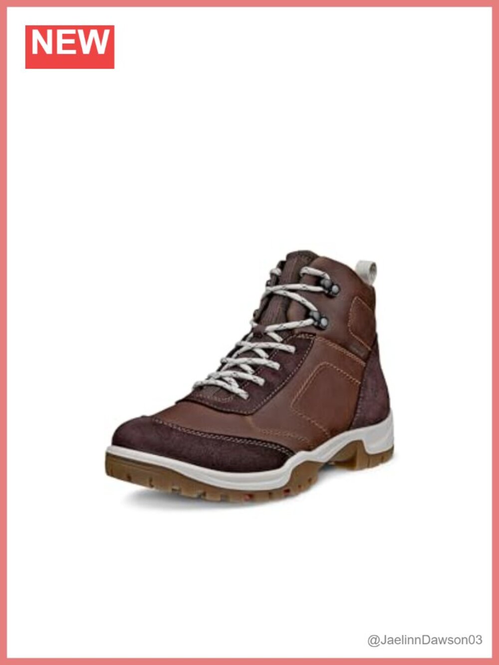 ECCO Expedition III Mid Waterproof Lace-Up Hiking Boots Ankle Boots